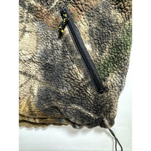 Scent Blocker Camo Sherpa Vest Mens 2 XL Reversible Wind Blocker Waterproof - Picture 3 of 12